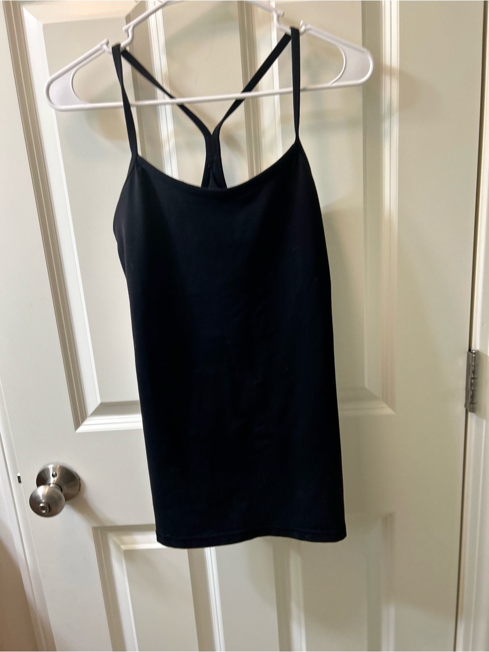 lululemon athletica Black Strappy Tank Top